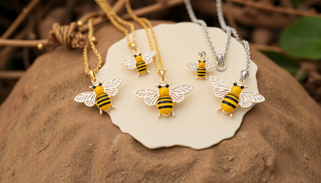 Buzzing Beauty: The Essential Role of Bees in Nature and How Their Inspiration Shapes Handcrafted Jewelry Designs