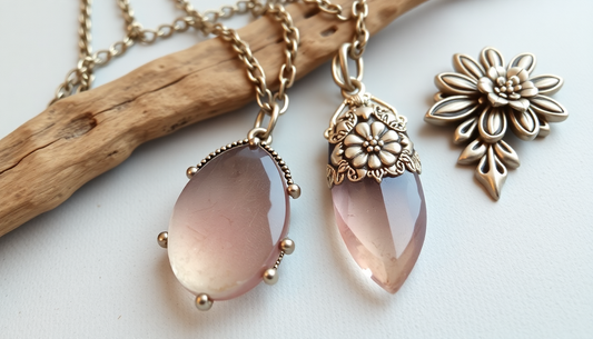 Nature's Elegance: A Journey Through Handcrafted Jewelry Inspired by Mystic Quartz and Enchanted Flora