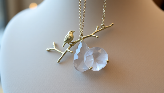 Embracing Nature's Beauty: A Journey Through Bird Branch Necklaces and Mystic Quartz Creations