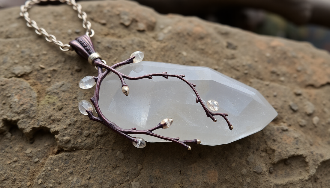 Nature's Jewels: Unveiling the Allure of Handcrafted Mystic Quartz and Bird Branch Jewelry