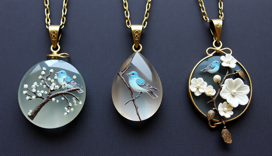 Nature's Treasures: Unveiling Unique Jewelry Inspired by Mystic Quartz, Bird Branches, and Enchanted Flora