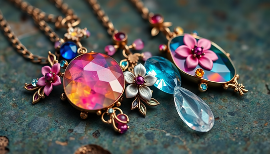 Nature's Elegance: The Unique Charm of Mystic Quartz, Bird on Branch Necklaces, and Floral Jewelry Designs