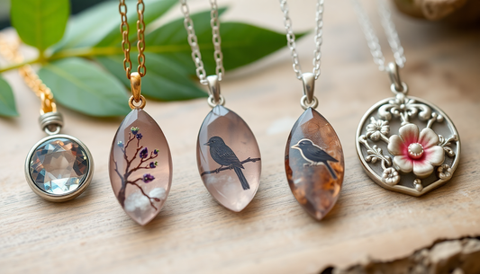 Nature's Artistry: A Deep Dive into Mystic Quartz, Bird Branch Necklaces, and Handcrafted Floral Jewelry