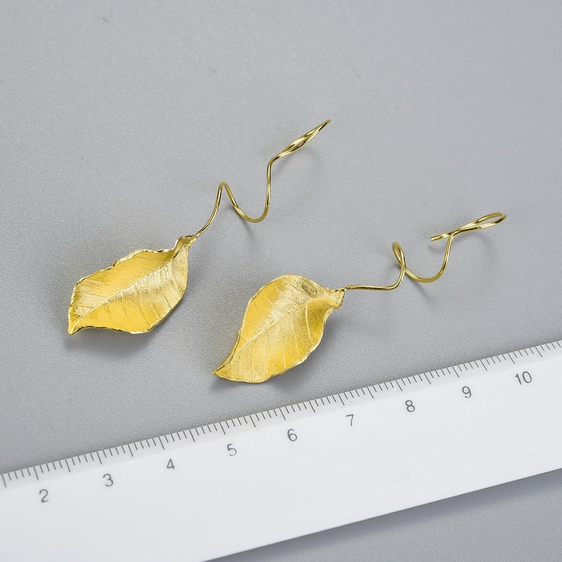 Tree Leaf | Sterling Silver | 18K Gold | Jewelry Set