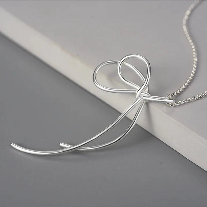 Lucky Knot | Sterling Silver | 18K Gold | Pendant