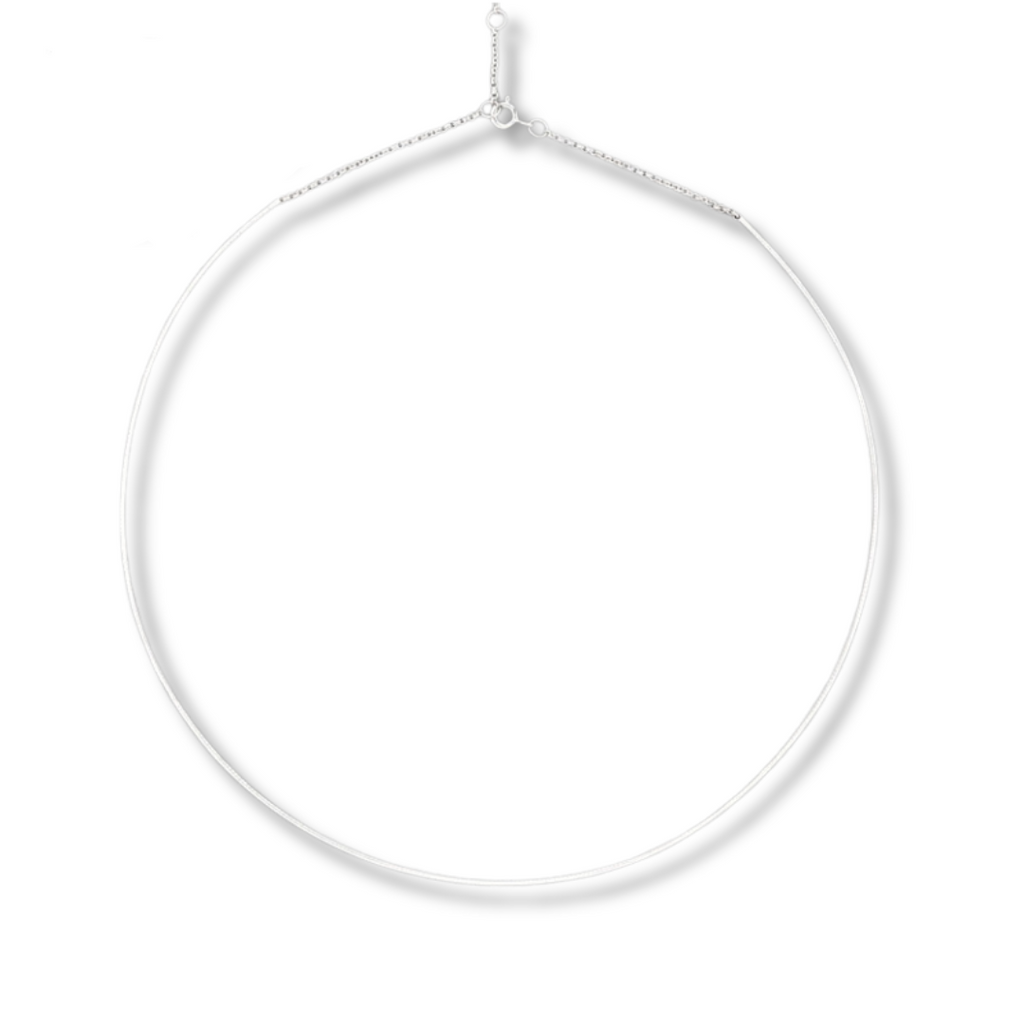 Wire Chain Necklace for Pendants | Sterling Silver | 18K Gold